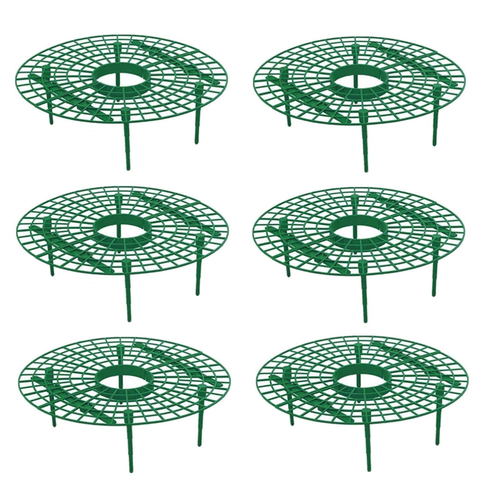 3 Pièces Support de Fraise, Support de Plantation, Support de Plante, pour ÉVitez la Pourriture du Cadre Outil de Croissance LéGer (Vert)