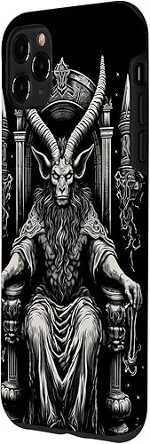 Miniatura 5 de Funda oculta para iPhone 7 Plus8 Plus Baphomet Throne Goat Head Satanic Witchcraft