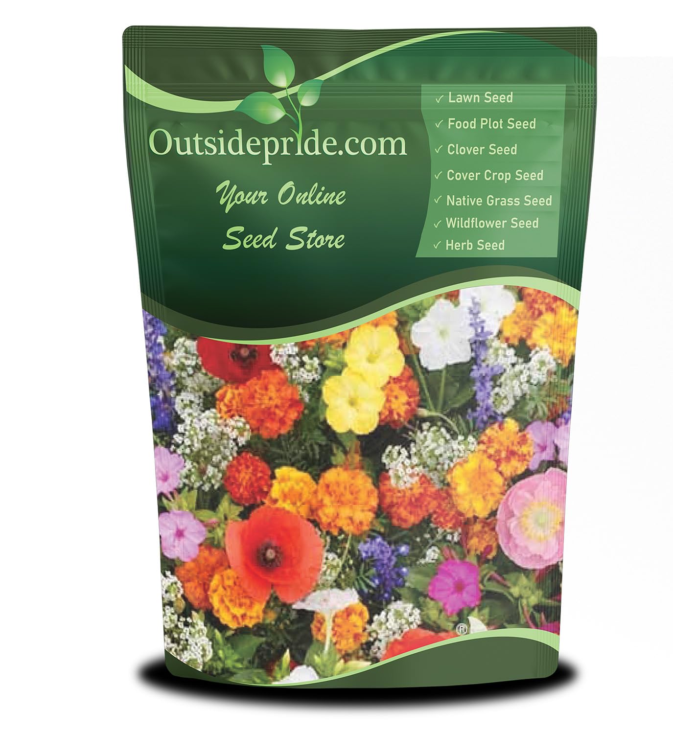 Outsidepride Deer Proof Wildflower Seed Mix - 1/4 lbs. Colorful Blend of Easy to Grow, Drought-Tolerant Annual & Perennial Wildflower Seeds for a Deer-Free,Vibrant Meadow & Pollinator-Friendly Garden