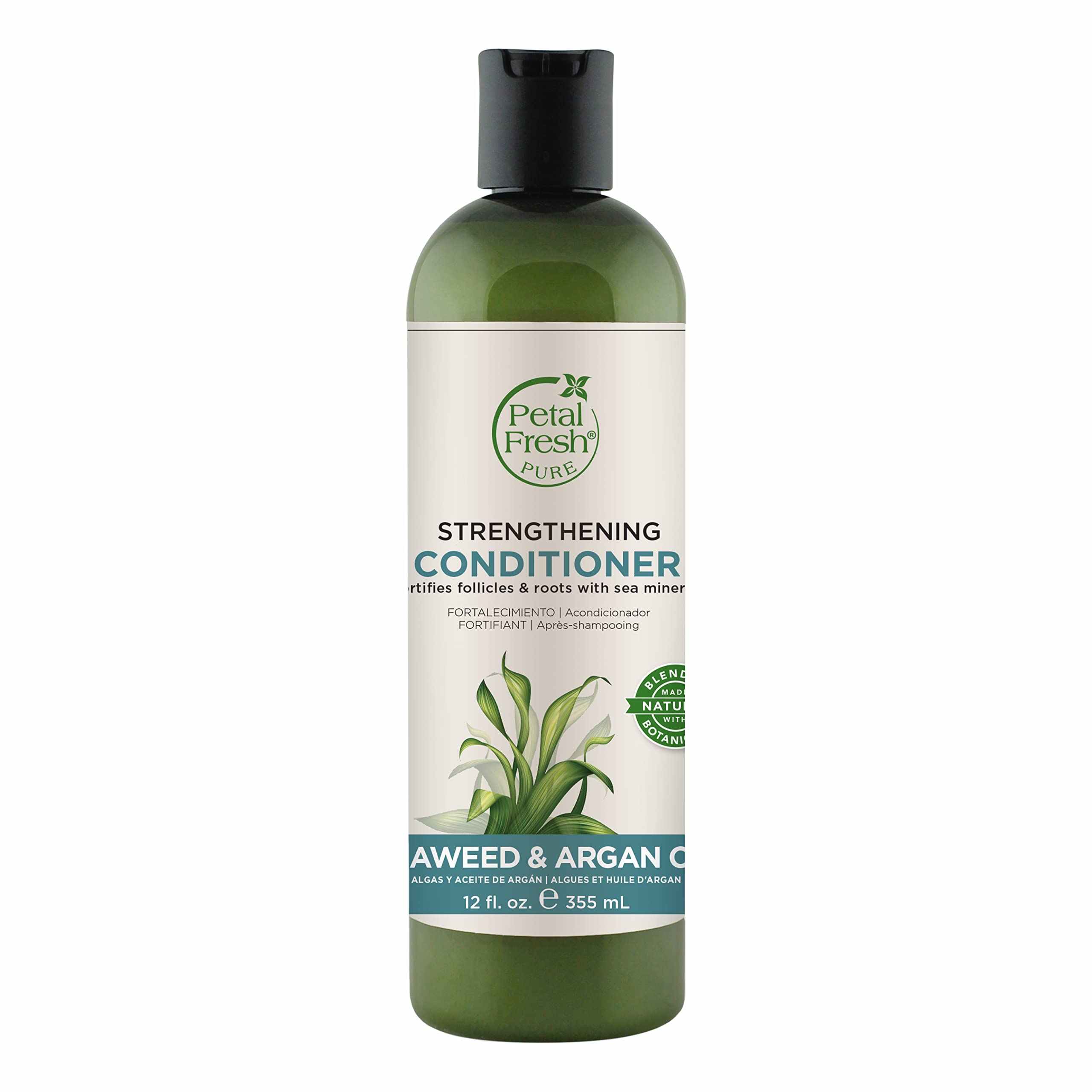 Petal Fresh Strengthening Seaweed & Argan Oil Conditioner 355 ml | For Damaged Hair | No Sulphate, Silicones & Paraben |All Natural | 100% Vegan & Cruelty Free-image-40