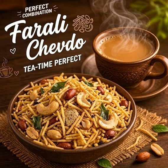 MODISON Farali Chevdo Indian Snacks Potato Peanut Mix 180g