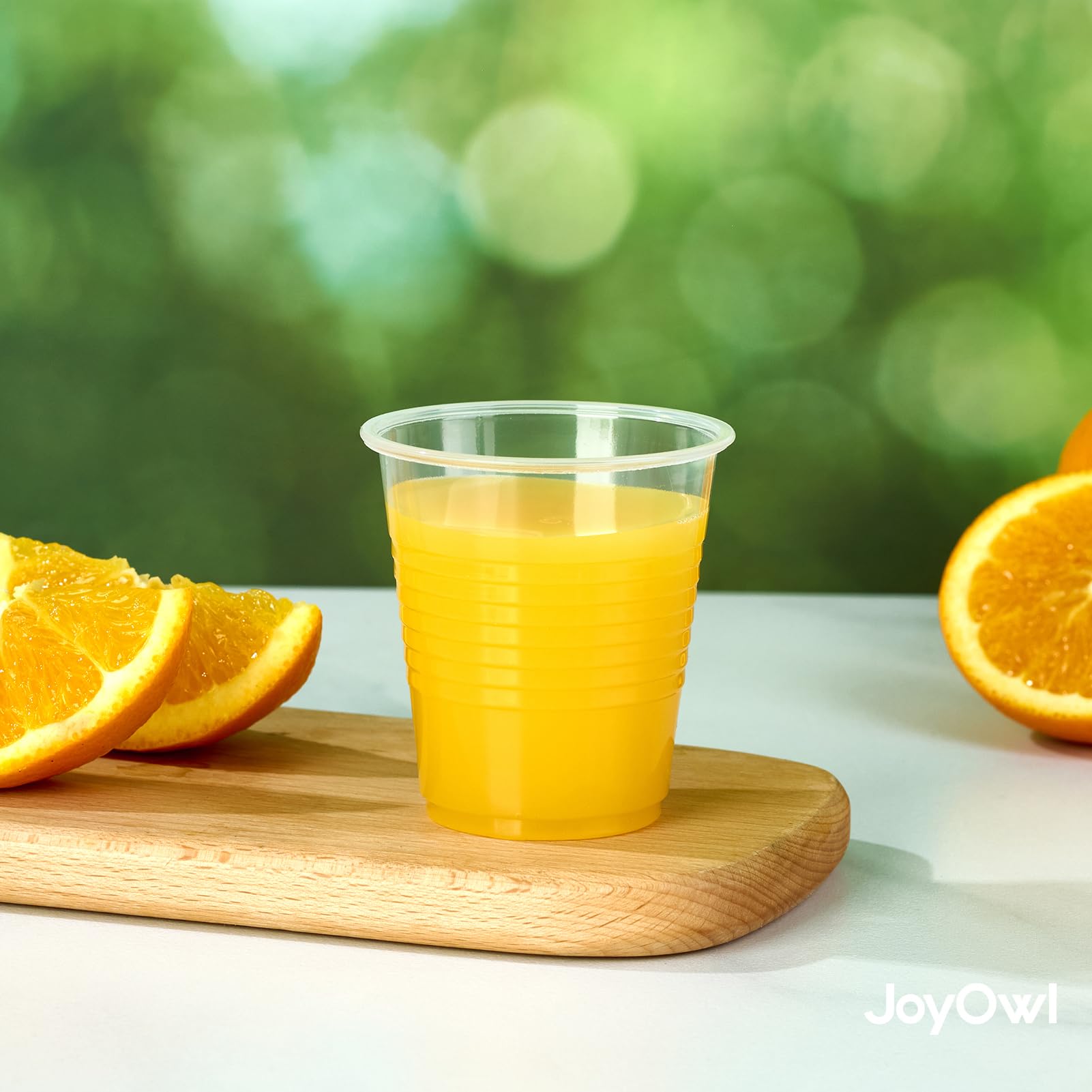 JoyOwl 500 Pack 5oz Disposable Plastic Cups, Small Drinking Cups for Party, Commercial Tasting, Snacks & School Events - Lightweight & Durable Plastic Water Tumblers