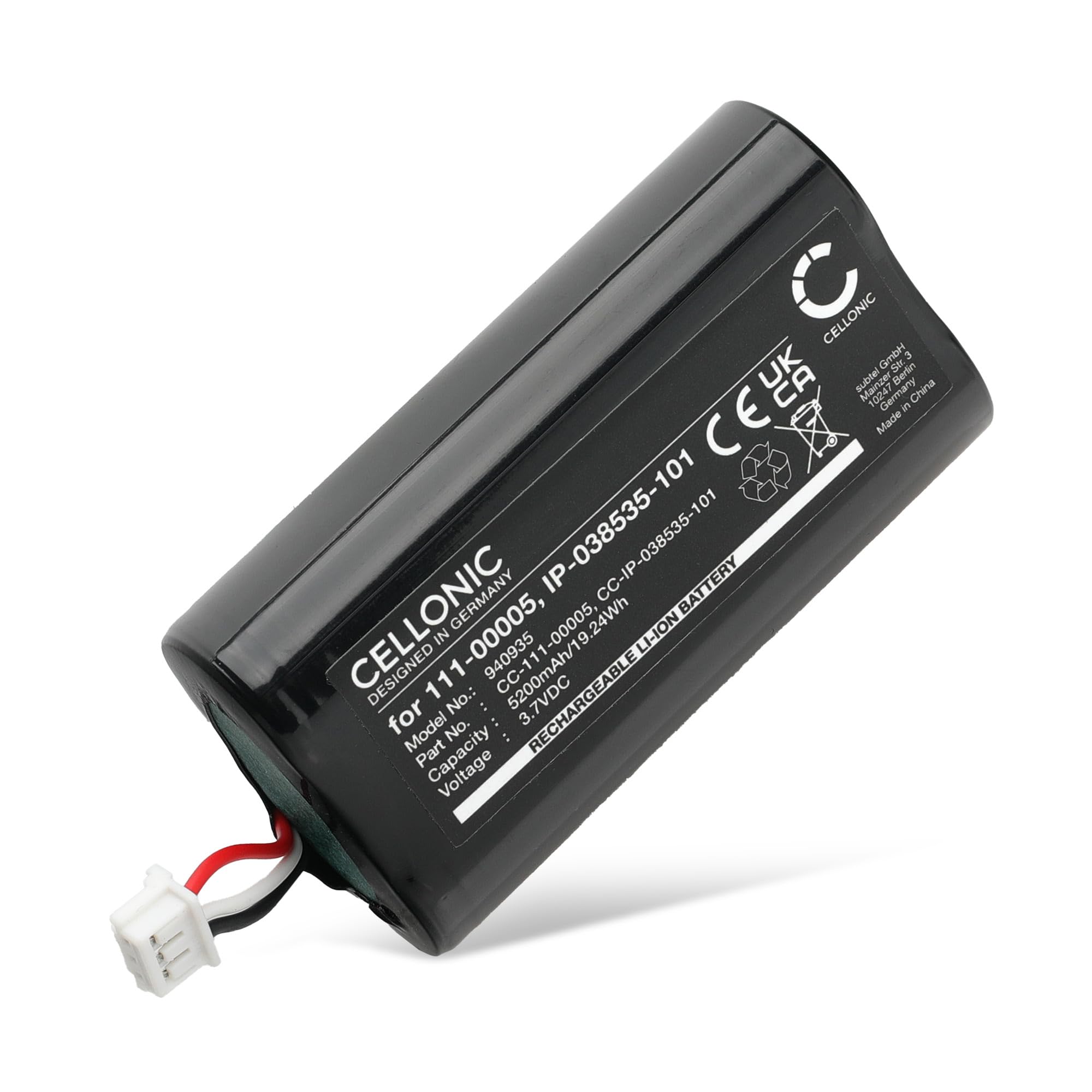 CELLONIC 1x Batería para Altavoz Compatible con Sonos Roam, 111-00005 - (5200mAh, 3.7V)
