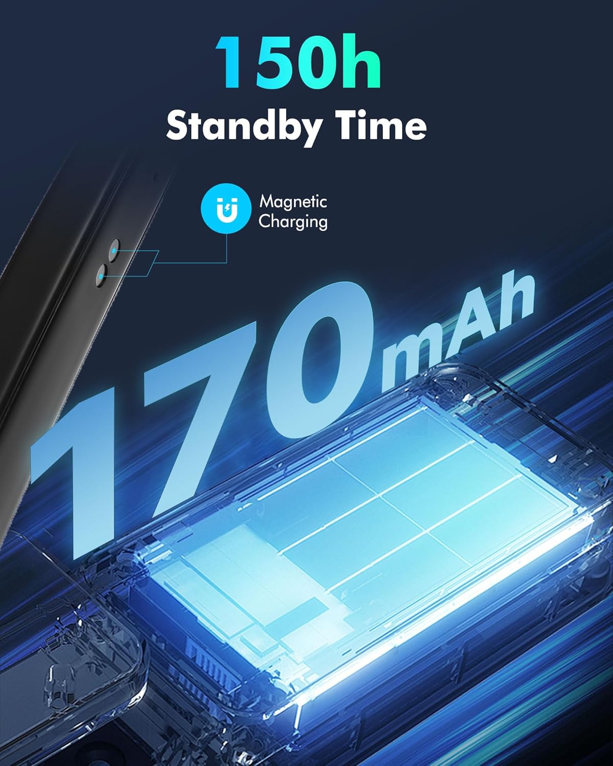 DUCO AI Translation Smart Glasses for Men Women with 160 Languages Bluetooth Polarized Sunglasses MS004