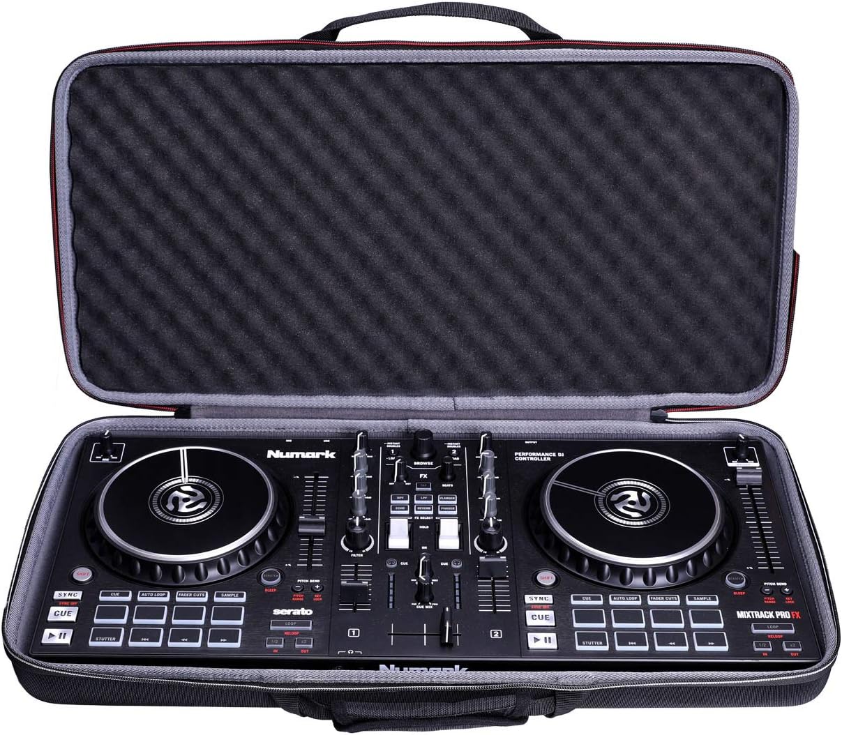 XANAD Case Fits for Numark Mixtrack Platinum FX or Mixtrack Pro 3 DJ Controller - Hard Storage Carrying Bag