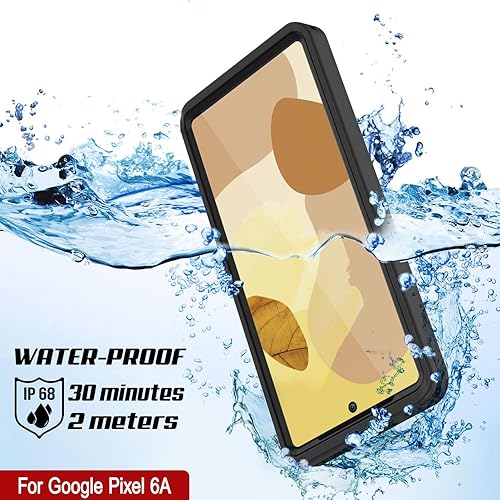 Miniatura 3 de Punkcase Funda impermeable Pixel 6a [Serie Extrema] [ajuste delgado] [Certificado IP68] [A prueba de golpes] [A prueba de suciedad] [a prueba de