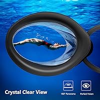 Vista 6 de Gafas de natación, antiniebla, protección UV, espejadas y transparentes