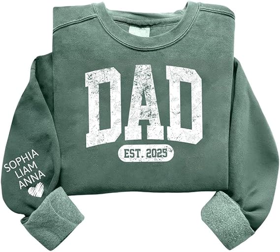 Personalized Dad EST Sweatshirt