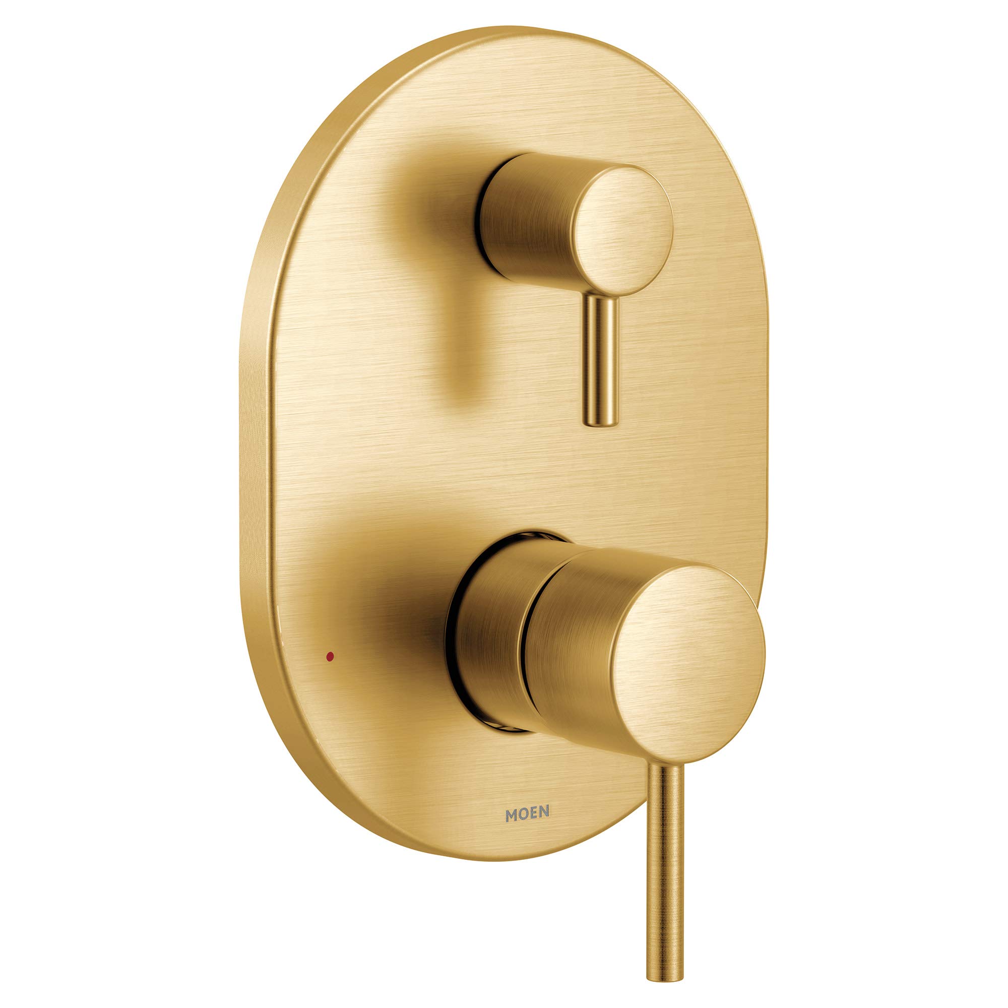 Align Brushed Gold M-CORE 3-Series 2-Handle Shower Trim with Integrated Transfer Valve, Valve Required, UT3290BG