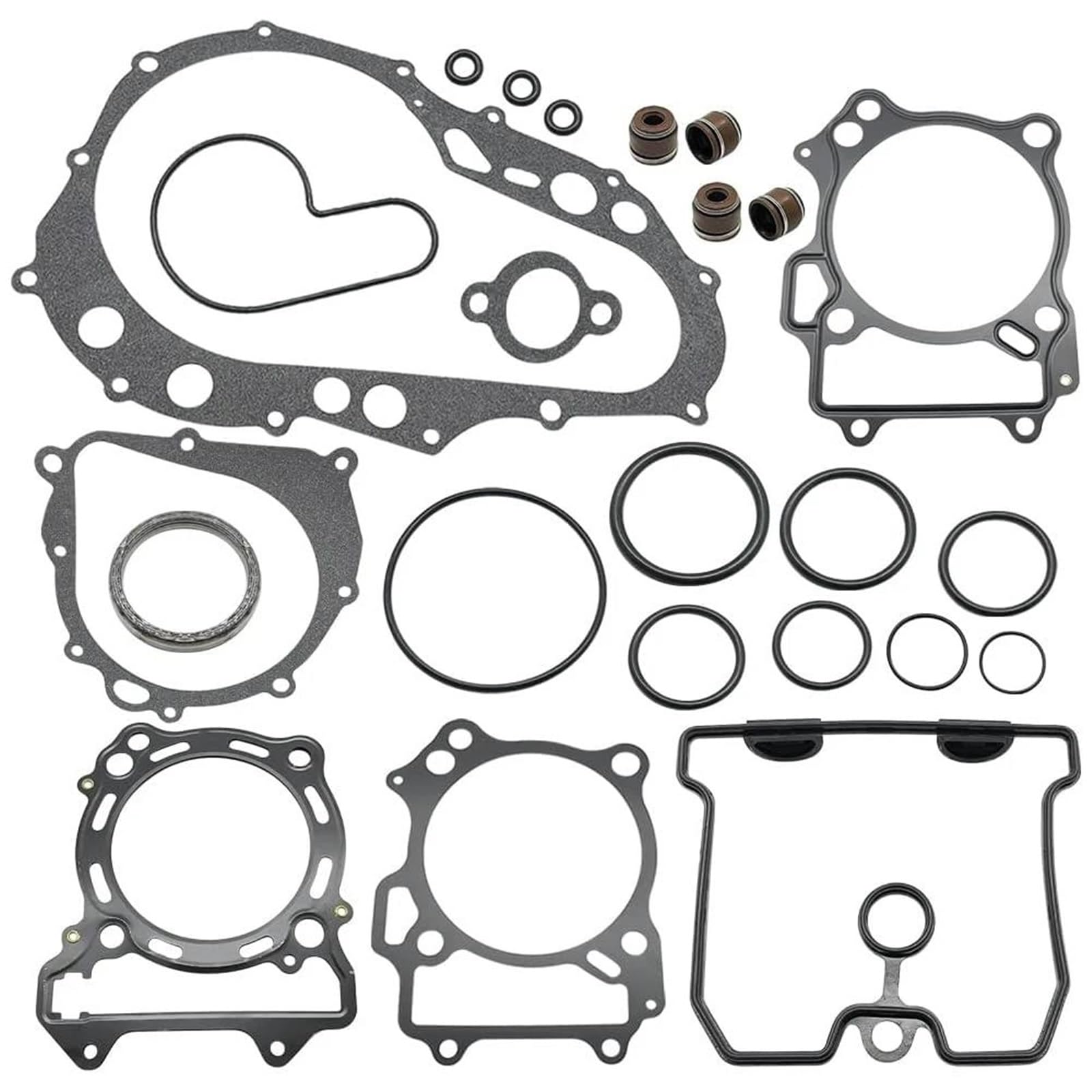 Kit Revisione Motore Set Completo Di Guarnizioni Motore (Testa E Basamento) Per Kawasaki KFX400 2003 2004 2005 2006 Ricambi Moto