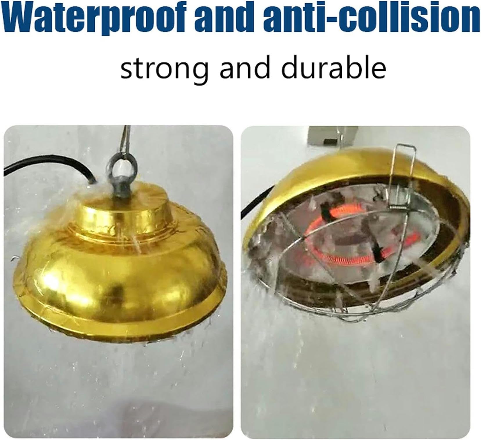 Lampada Riscaldante A Infrarossi, Lampada Riscaldante per Pulcini, Cuccioli, Agnelli, Anatroccoli, Lampade Riscaldanti per Canili con Interruttore di Controllo
