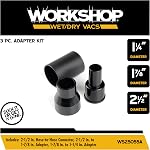 Workshop Wet/Dry Vacs Adaptateur sous vide WS25055A Wet/Dry Acheter Kit Combo Adaptateur d'aspiration pour les aspirateurs secs humides