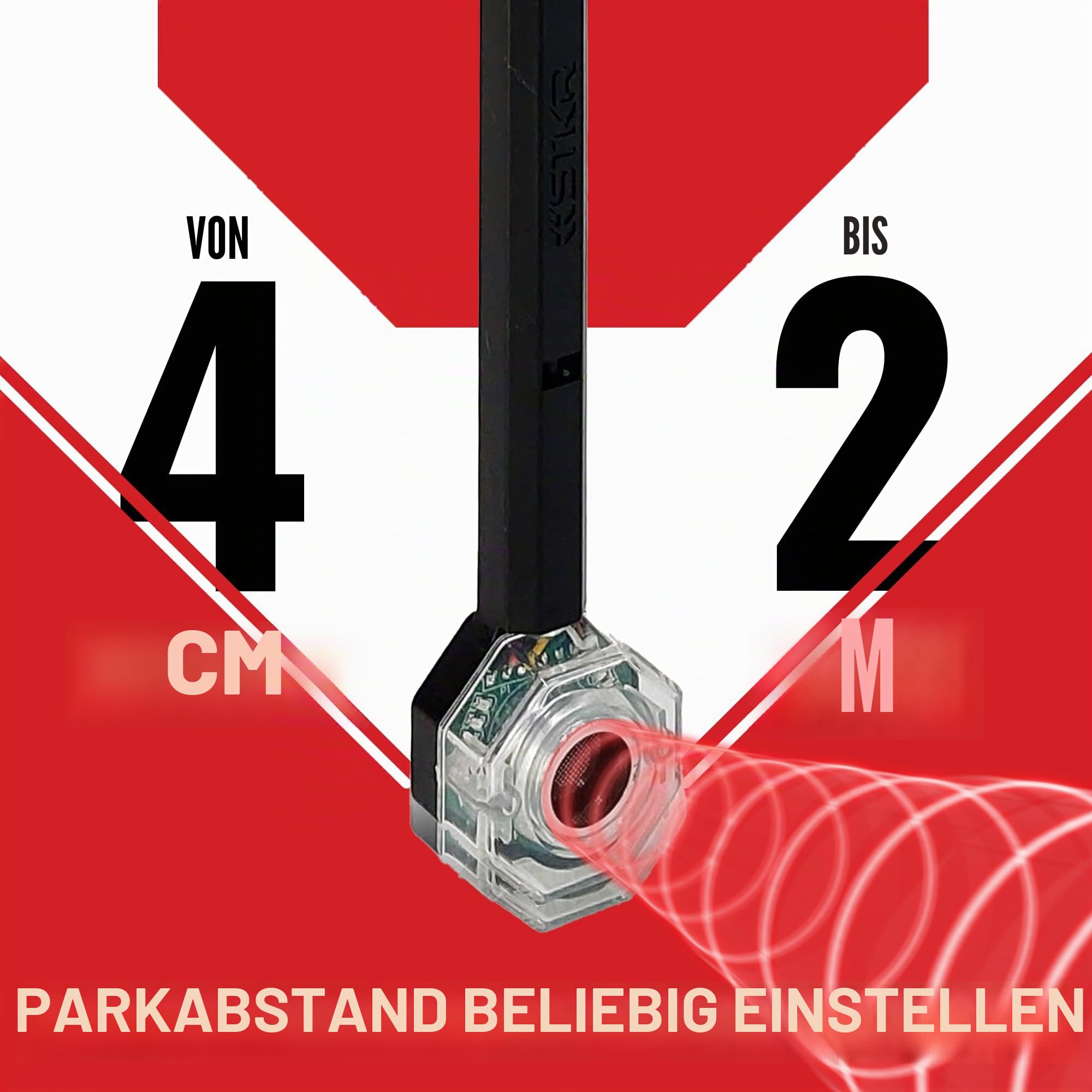 STKR Concepts 00135 Seitenparksensor für die Garage – Easy Guide System