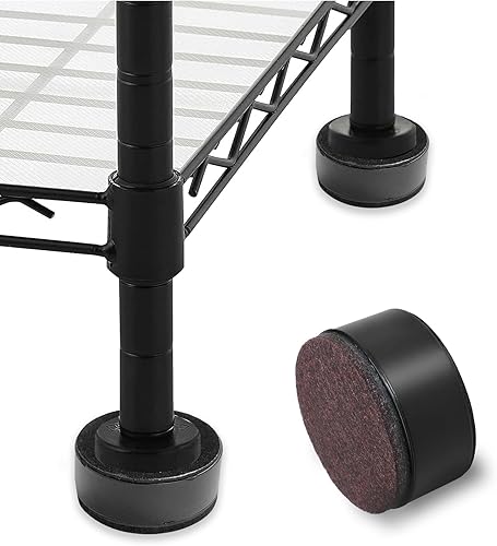 Miniatura 5 de Bonsicoky 4 elevadores de cama autoadhesivos para muebles, redondos, resistentes de acero al carbono, para mesa de sofá, añaden 1.2 pulgadas de