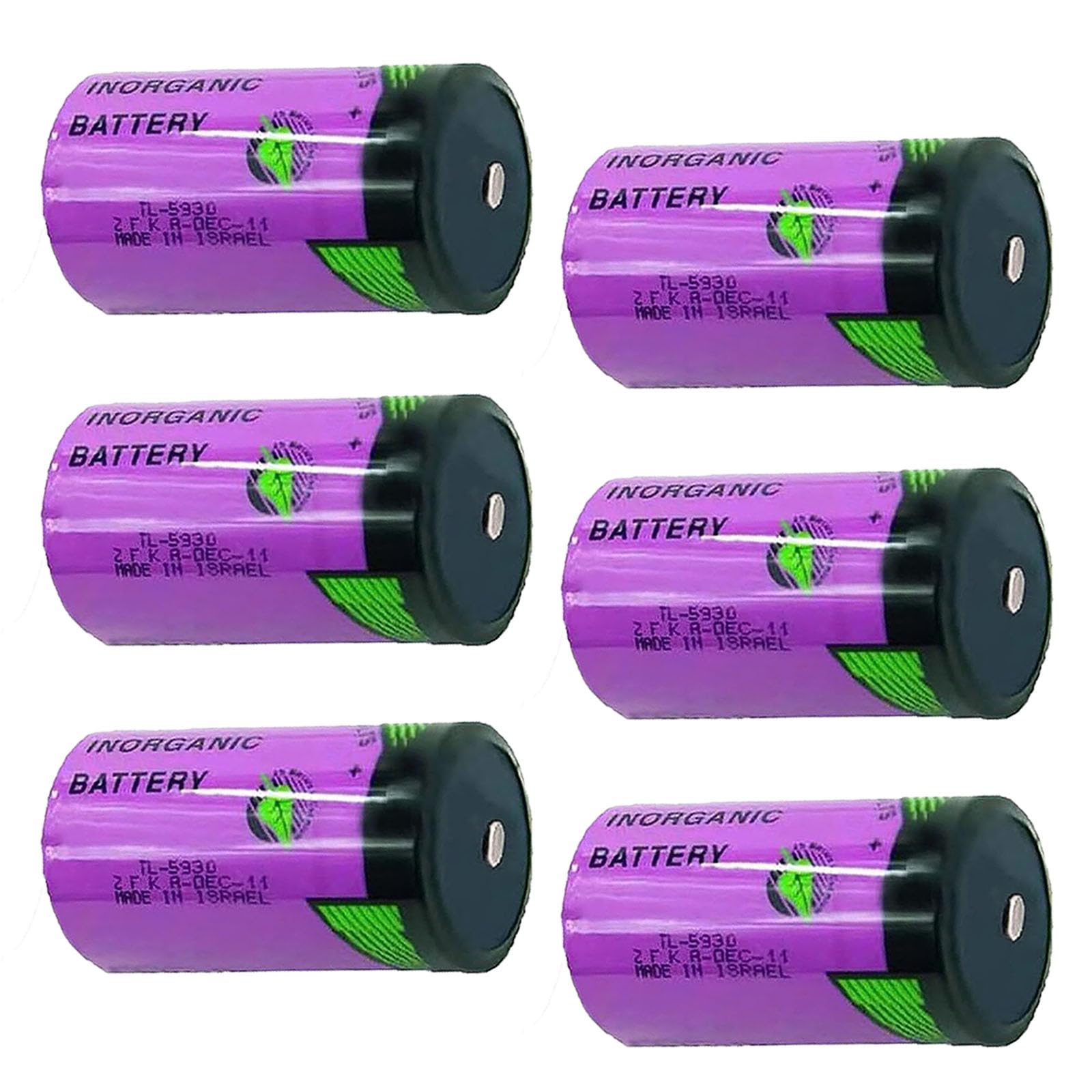 [6 Pack] 3.6V TL-5930 Lithium Battery for Tadiran TL-5930 Series Size D TL-5930 Battery?19000mAh