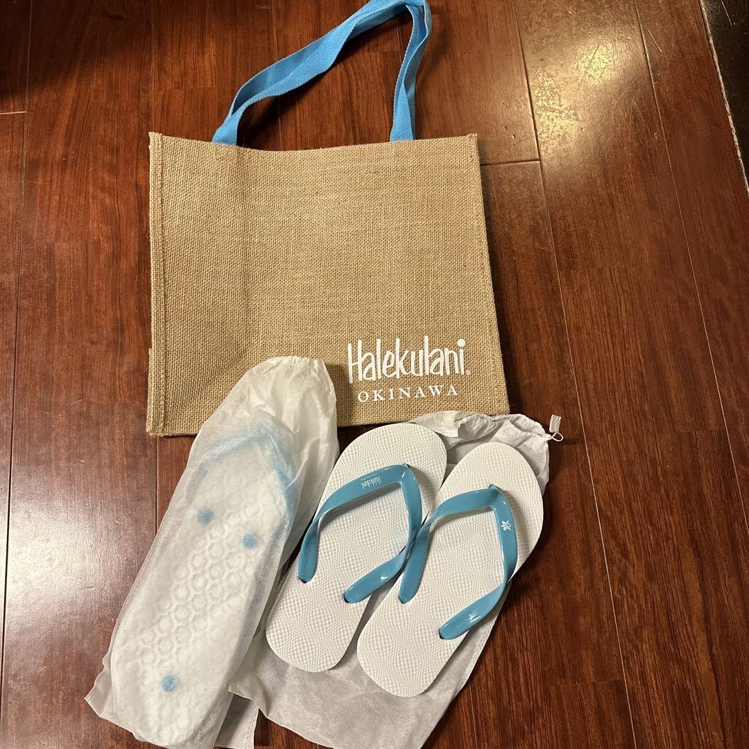 ハレクラニ沖縄 バッグ・ビーサン・アメニティ等のセット 14000