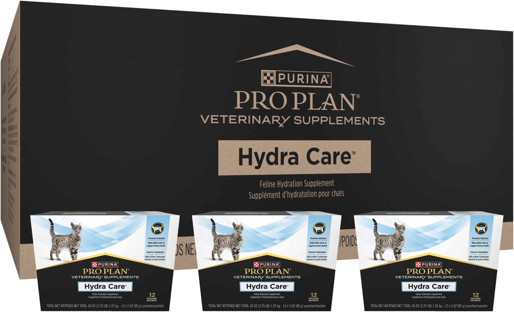 Purina Pro Plan Veterinary Supplements Hydra Care Cat Supplements - (Pack of 36) 3 oz. Pouches