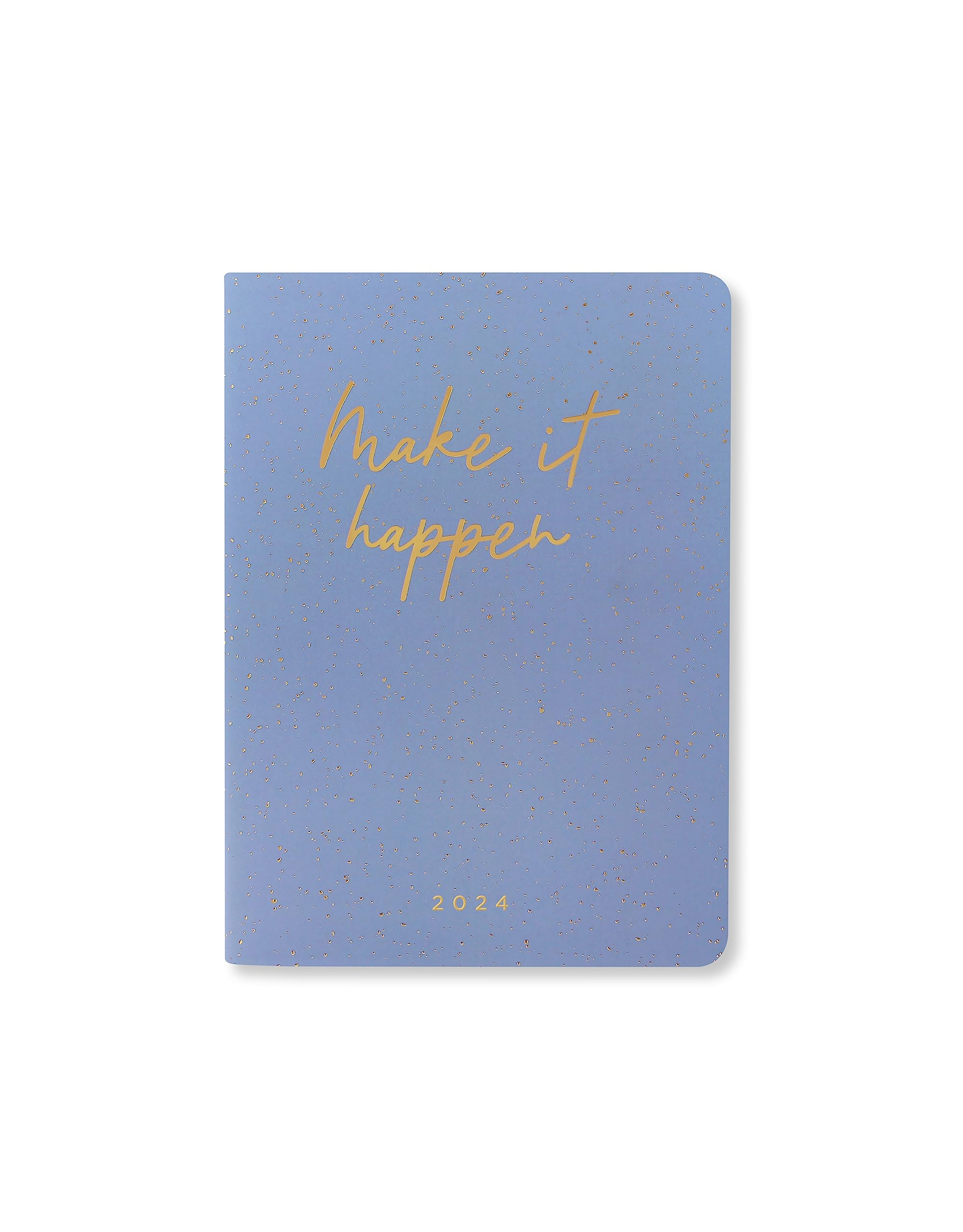 Letts Inspire A6 week to view 2024 diary - blue
