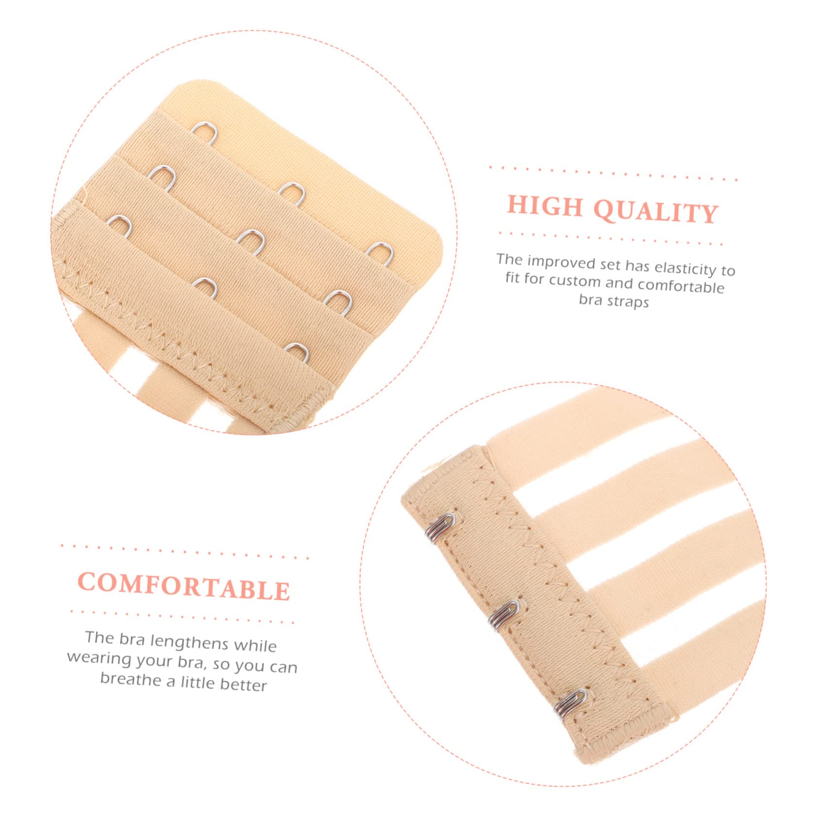 SHERCHPRY 30 Piezas Extensor de sujetador sujetadores lactancia soutien amamentação sujetadores para extensores de sujetador elásticos ropa interior femenina ropa interior de niñas