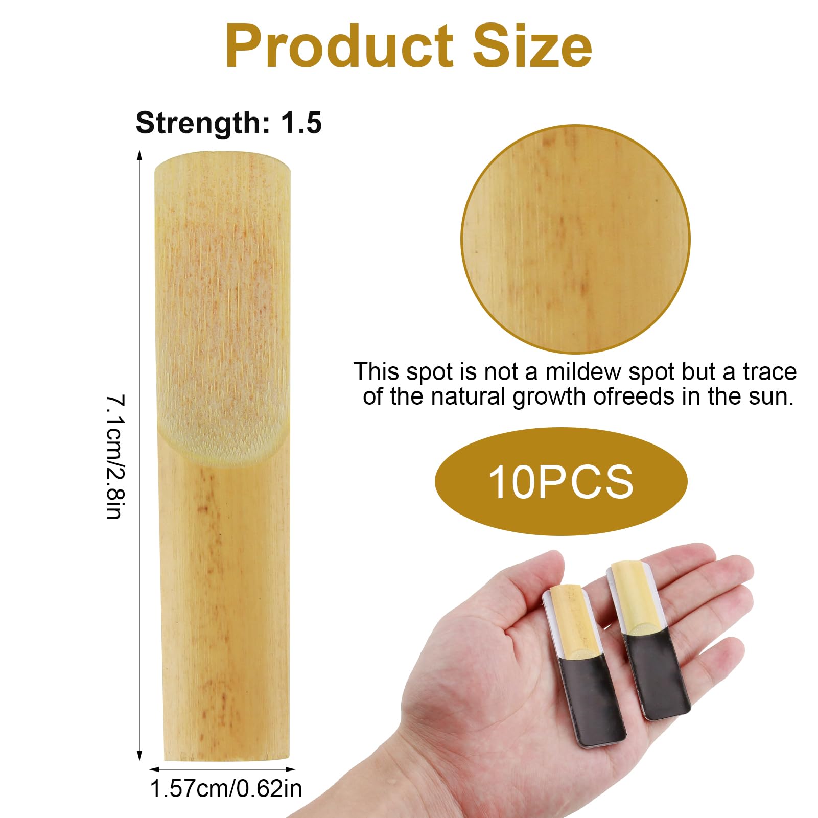10PCS Alto Saxophone Reeds - Image 2
