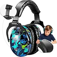Abafador de Ruídos para Autismo Dobrável – Protetor de Ouvido com Redução de 22dB para Conforto Sensorial Infantil e Adulto.
