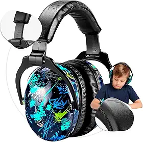 Abafador de Ruídos para Autismo Dobrável – Protetor de Ouvido com Redução de 22dB para Conforto Sensorial Infantil e Adulto.