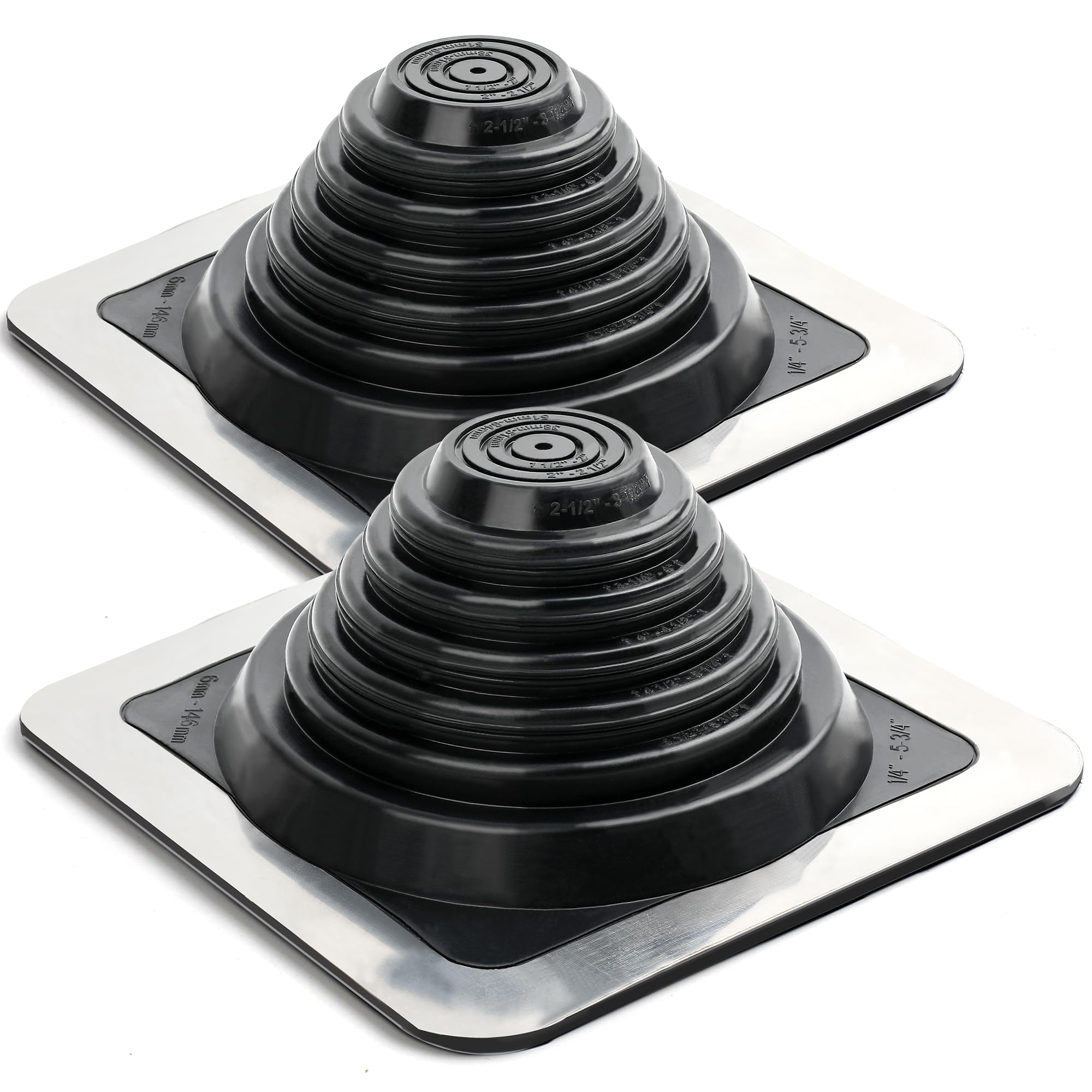 Buy Flashers #8 Grey EPDM Flexible Roof Jack Pipe Boot Metal Roofing Pipe Flashing Pipe Od 7 To 13 100 Made In The Usa - View #6