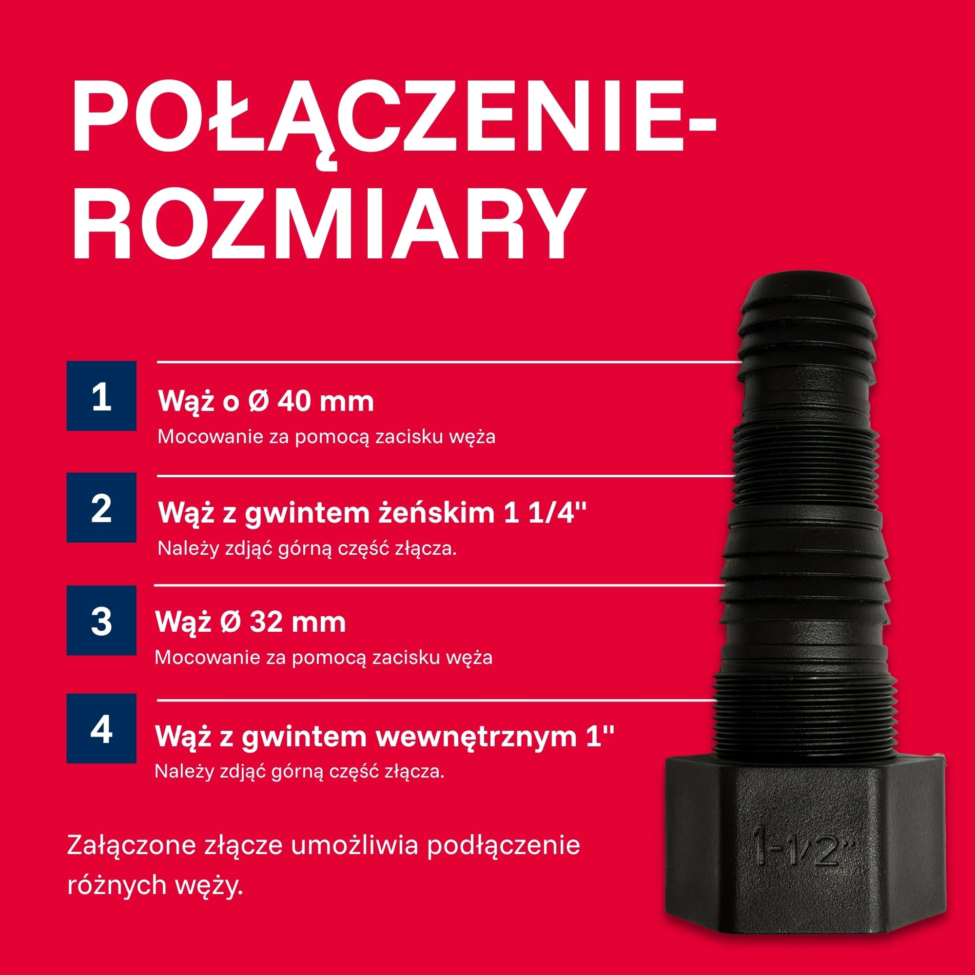 T.I.P. TVX 12000 Pompa Zanurzeniowa do Wody Brudnej + T.I.P. 31008 Wąż Odwadniający do Pomp Zanurzeniowych 10 m