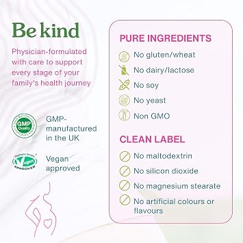 Igennus Advanced Prenatal Vitamins for Women, Methylated Multivitamin