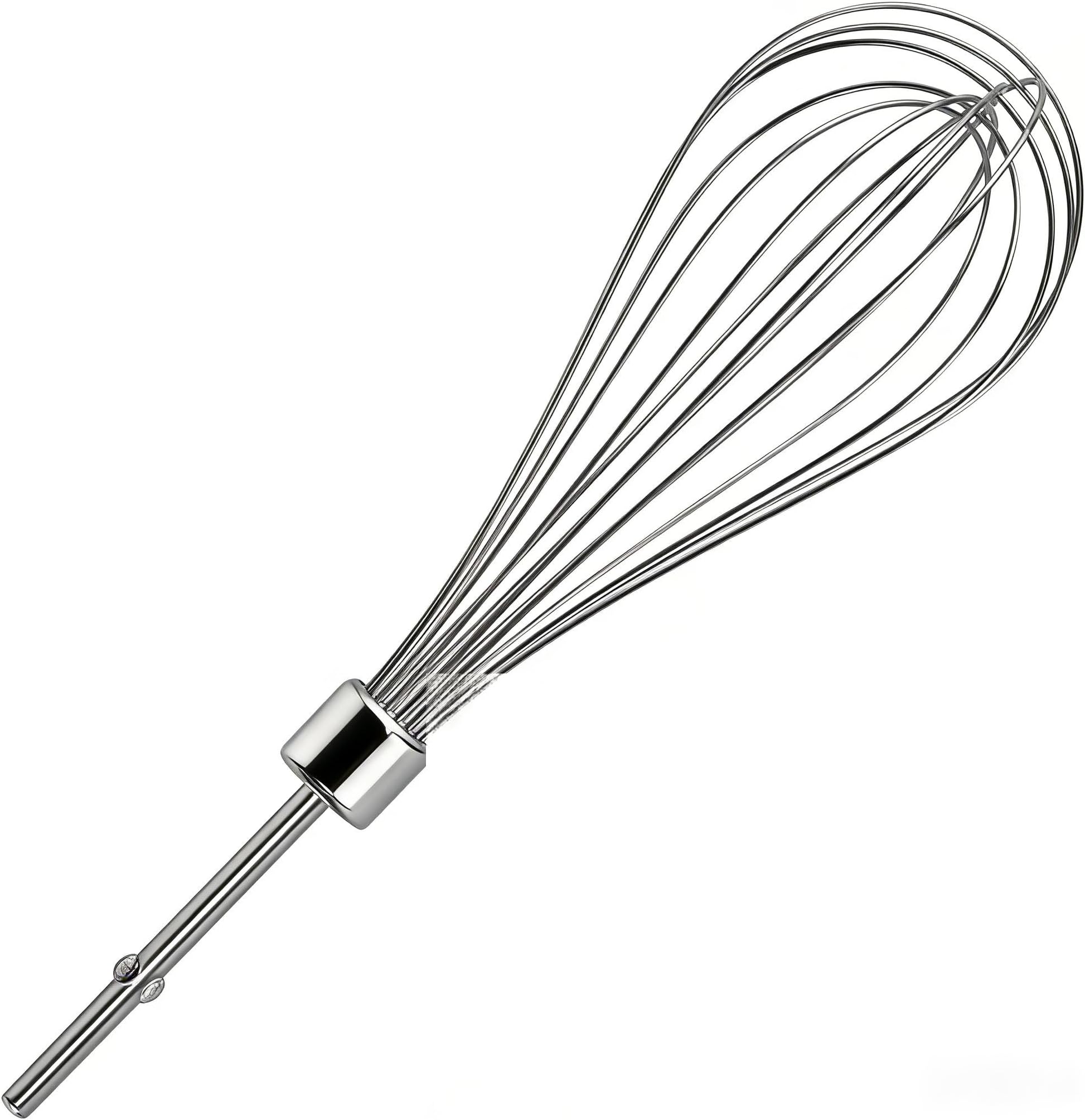 KHMPW Hand Mixer Whisk Attachments Replace Kitchen Mixer Accessories KHM3, KHM5, KHM7, KHM9, KHM926, KHM7210 Stainless Steel Egg Whisk Replacement by Fetechmate