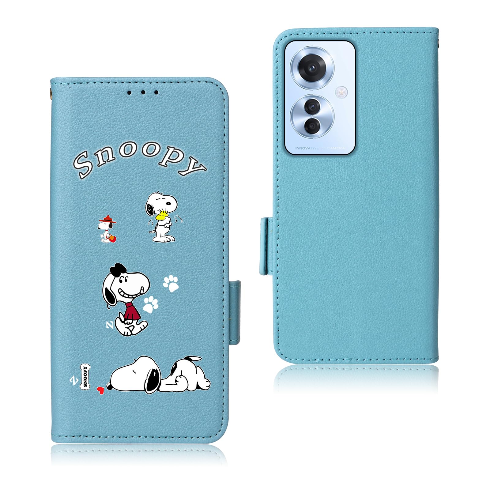 Amazon.co.jp: Ailiber OPPO Reno11 A 5G 用のケース 手帳型