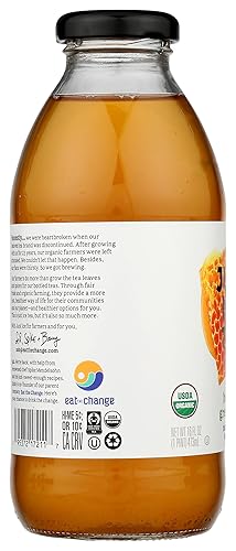 Miniatura 5 de Eat The Change Just Ice Tea Té verde miel orgánico, Kosher, 16 onzas líquidas (paquete de 12)