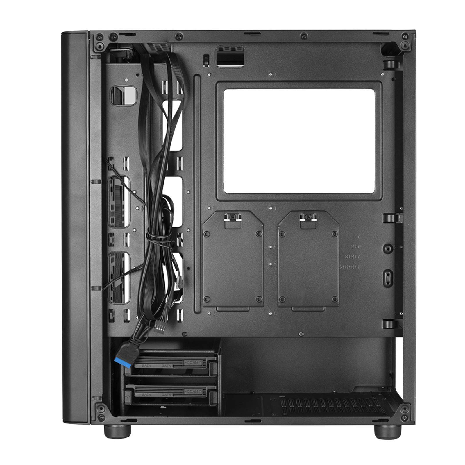 Amazon.co.jp: ゲーミングPCケース 3つのRGBファンを備えたフルタワー