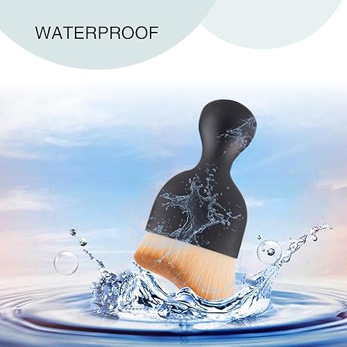 Miniatura 5 de 1 cepillo de limpieza de automóvil, 1.7 x 3.8 pulgadas, cepillo de fibra suave para detalles, herramienta de polvo, cepillo universal de limpieza de