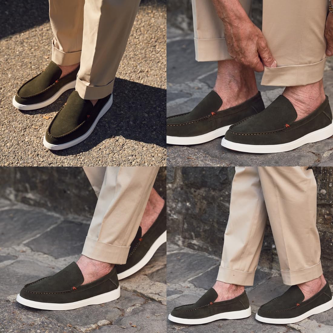 BARONE Mocassino Uomo Estivo - Scarpa Estiva in Vera Pelle - Scarpa Made in Italy