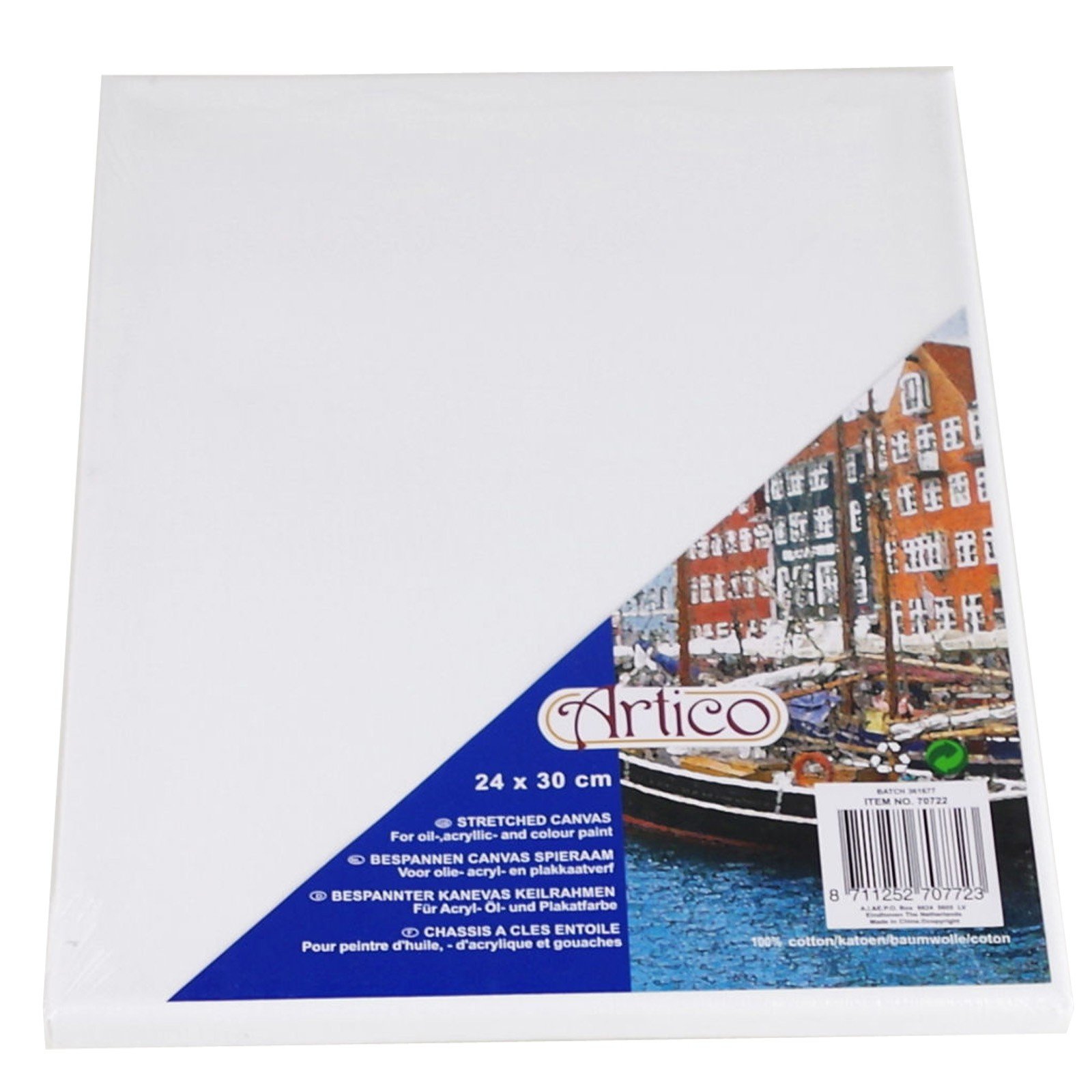 Speelgoed 22500 Canvas Painting Sets, Multi-Coloured