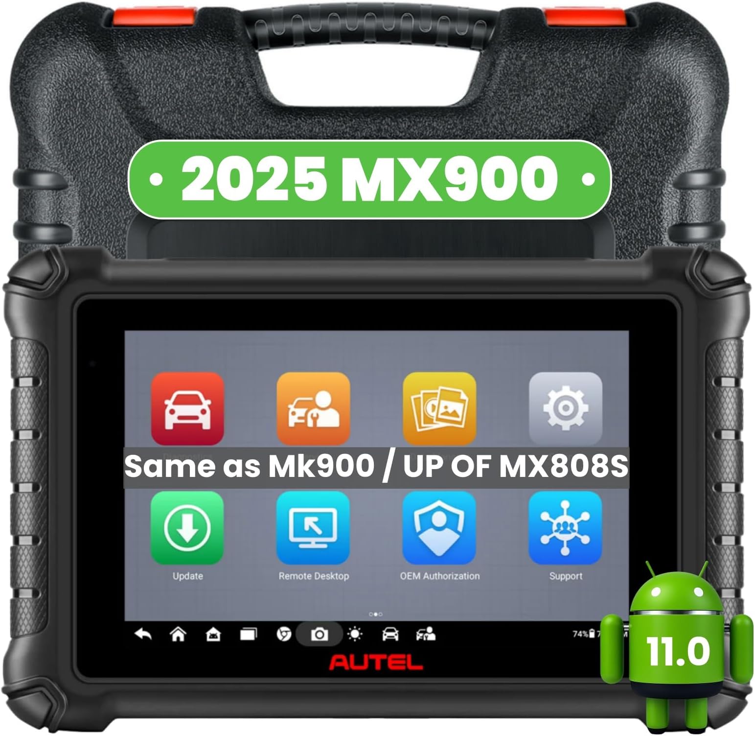 Autel Scanner Maxicheck MX900 OBD2 Scanner Tool MaxiCom MK808 PRO MX808S MK808 MK808BT DS808 MP808S 40 + Service Two-Way Scan Tool All System Diagnostics 10000+ Vehicle DoIP CAN FD
