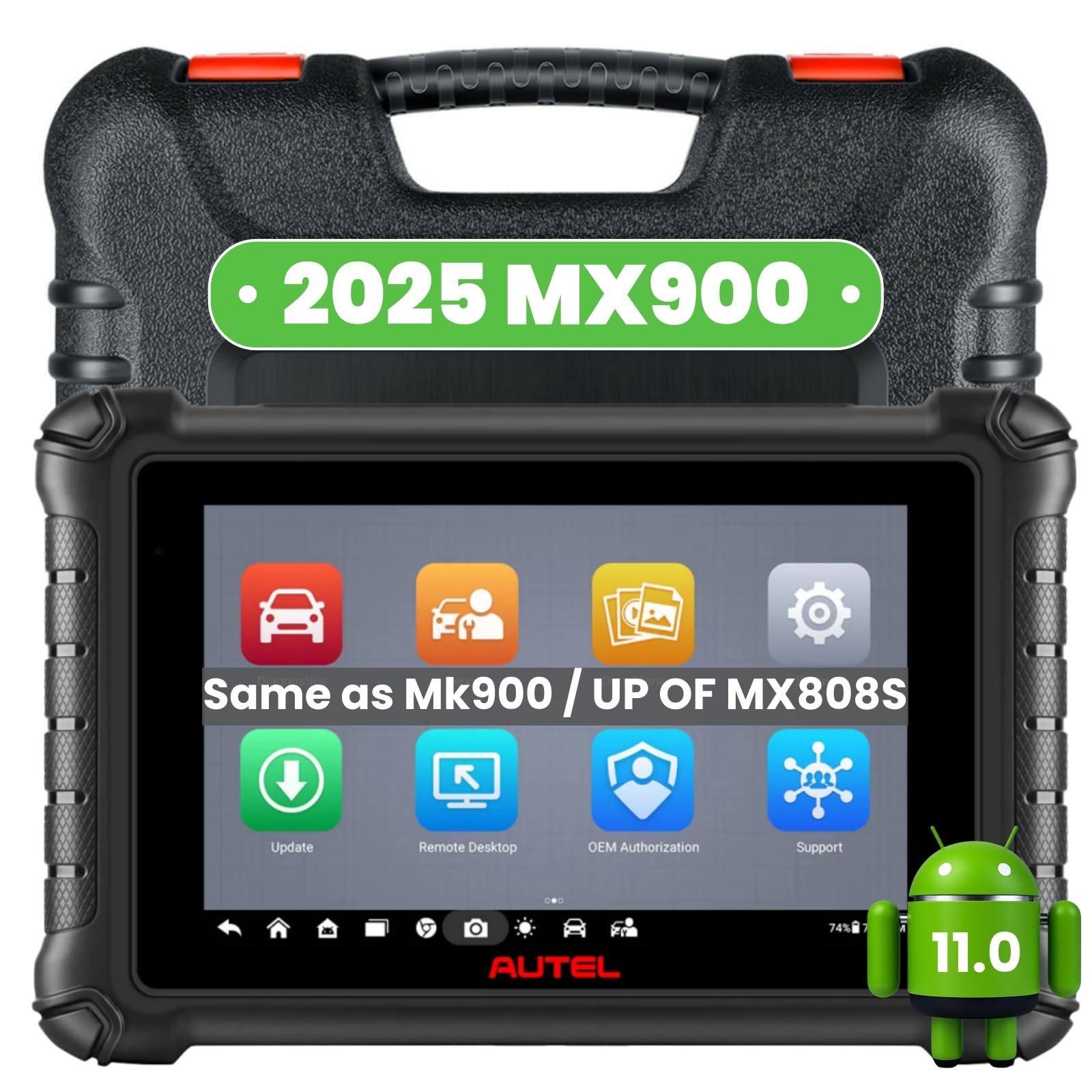 Autel Scanner Maxicheck MX900 OBD2 Scanner Tool MaxiCom MK808 PRO MX808S MK808 MK808BT DS808 MP808S 40 + Service Two-Way Scan Tool All System Diagnostics 10000+ Vehicle DoIP CAN FD