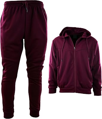 Mens Athletic 2 Piece Tracksuit Set at 