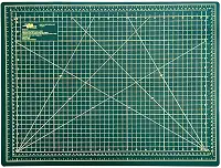Base Para Corte De Mesa A2 Dupla Face Patchwork Artesanato (Verde)