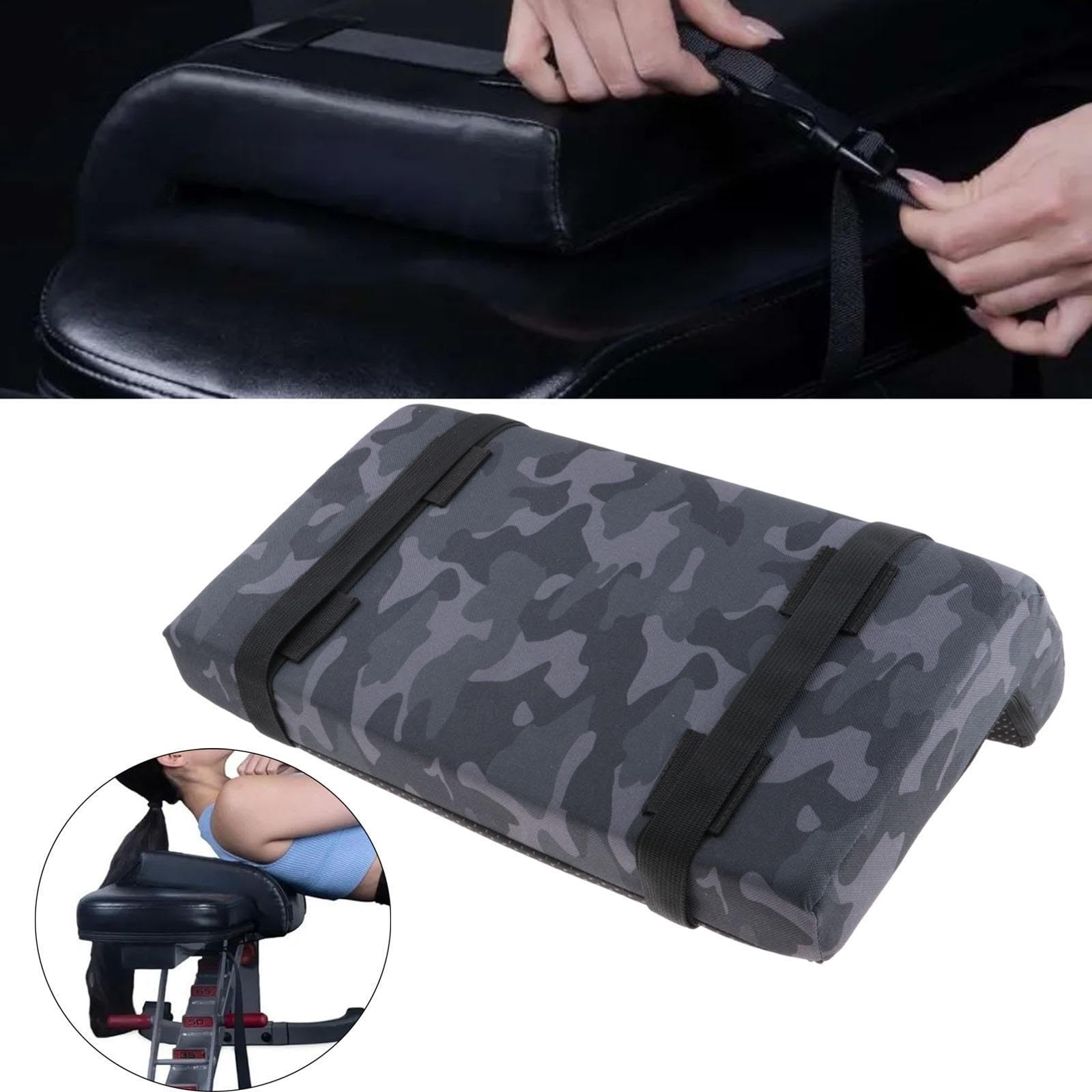 Cuscino per Schienale con Supporto Lombare per Sollevamento Pesi E Affondi.