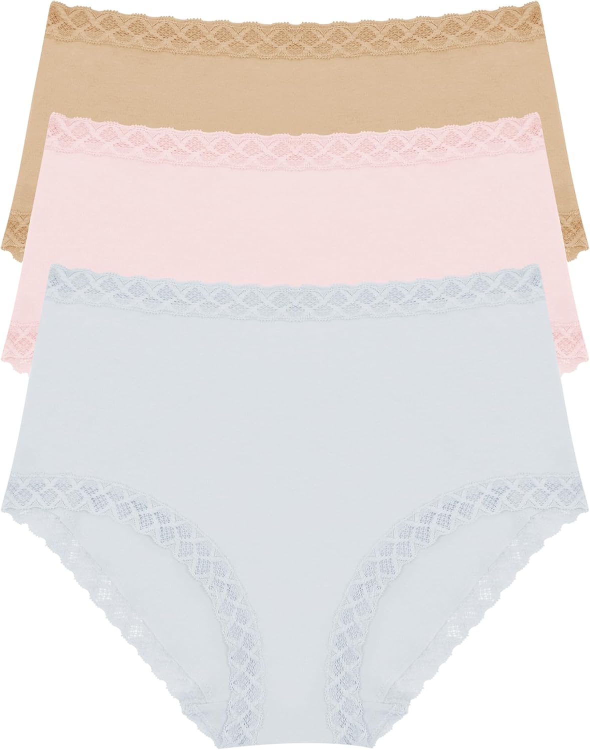 Natori Women's Bliss Full Brief 3-Pack