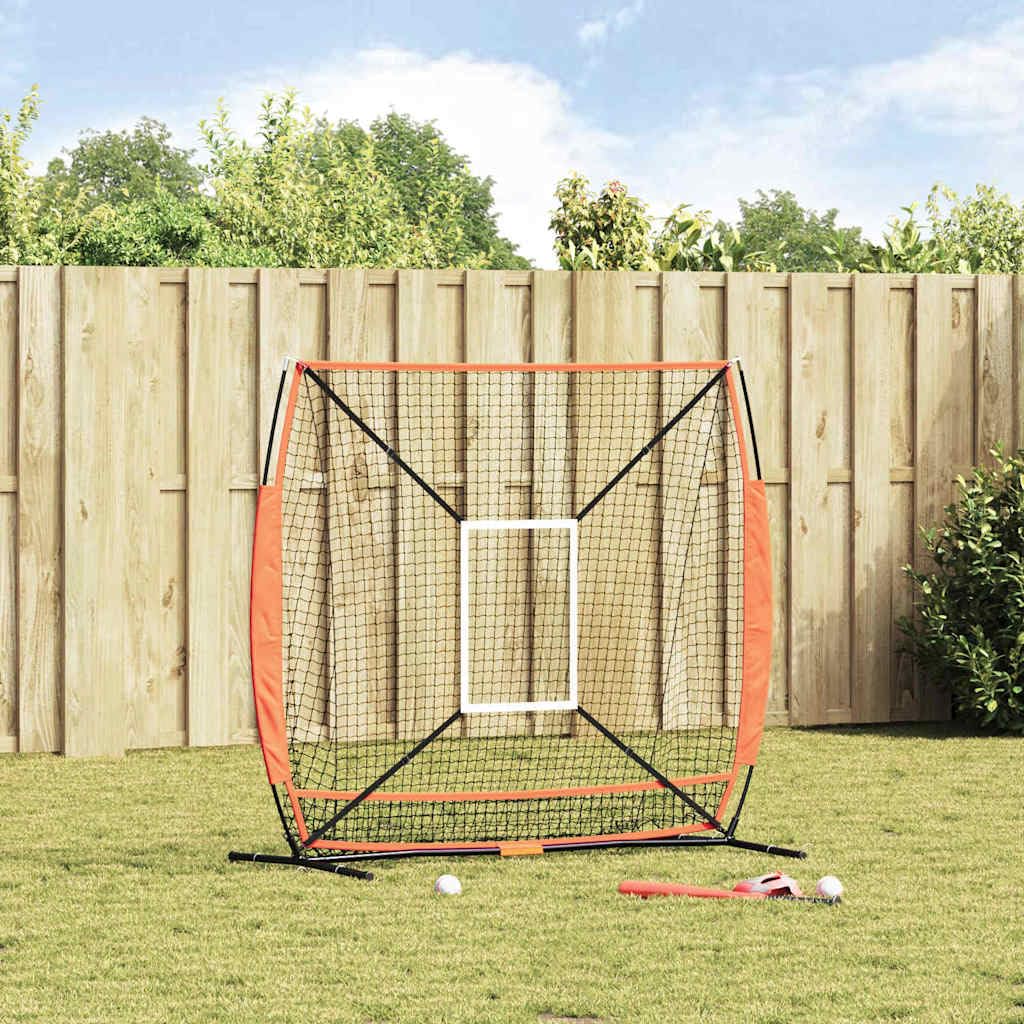vidaXL Filet d'entraînement Baseball 180 x 89,5 x 152,5 cm Portable Plier Jardin