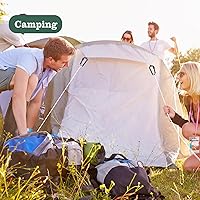 Vista 6 de Carabiner, 2 inch D-Ring Locking Carabiner Clip, Snap Hook Sport Accessories for Outdoor Camping Hiking