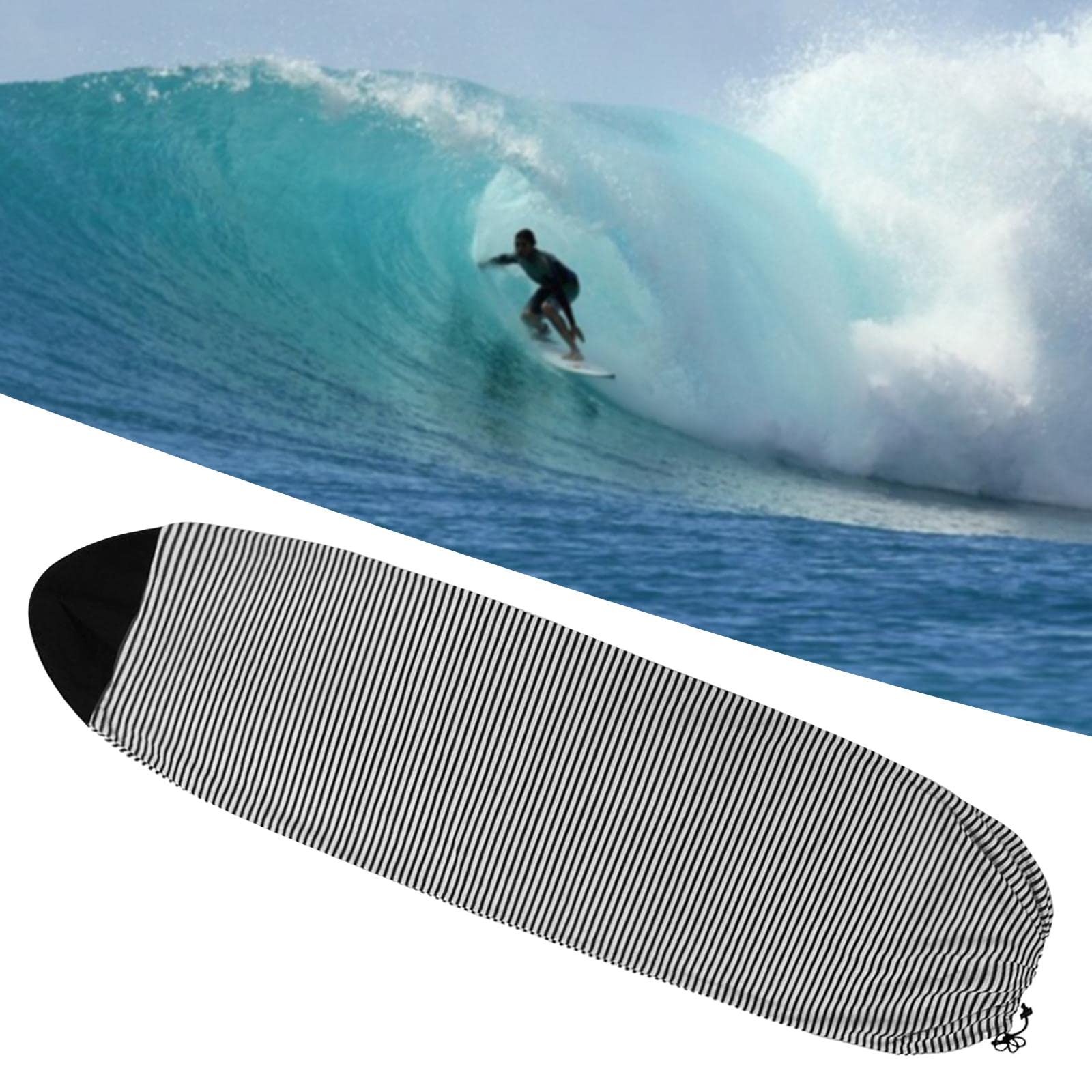 Surfboard Sock Cover Protection pour Shortboard F Fityle