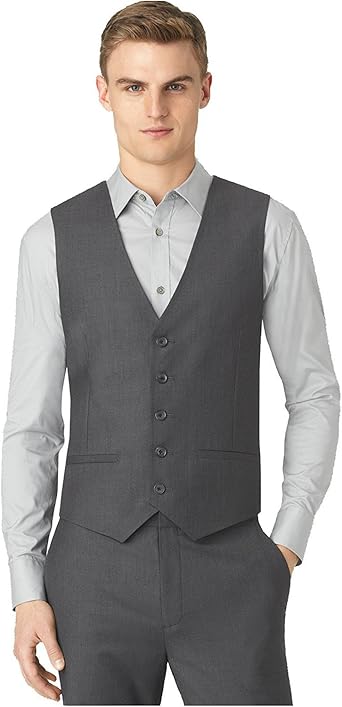 Chaleco de vestir gris Clearance