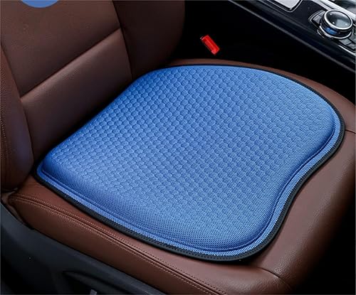 Miniatura 10 de Cojín de asiento de gel, cojín de asiento de enfriamiento con funda antideslizante, cojín de asiento de gel con diseño de panal transpirable, para