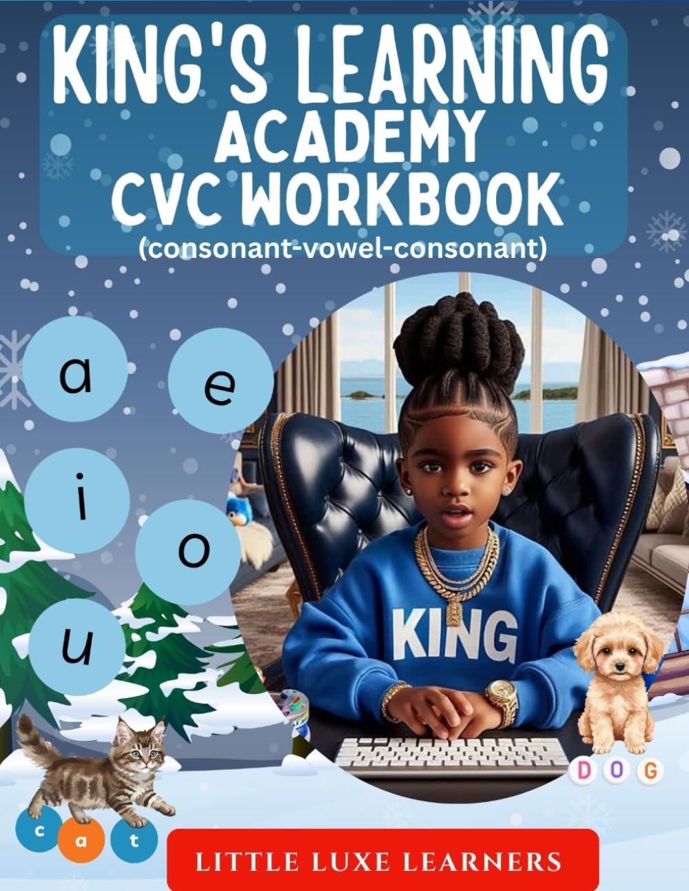 King’s Learning Academy CVC Workbook: (consonant-vowel-consonant)