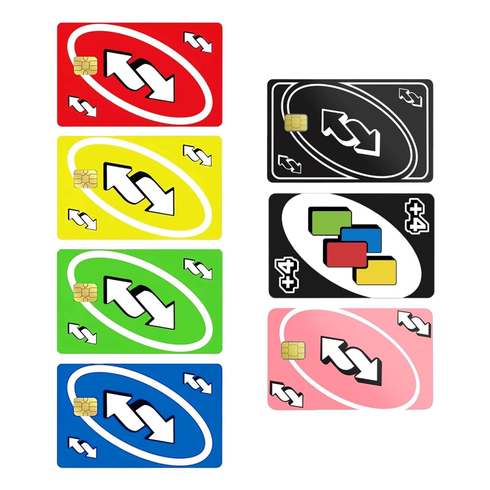 7 Pcs Debit Card Skin, Customize Bank Cards with Cartoon Designs, Protect Card Information, Use in ATMs and Transit Terminals, Display Personal Style-image-12
