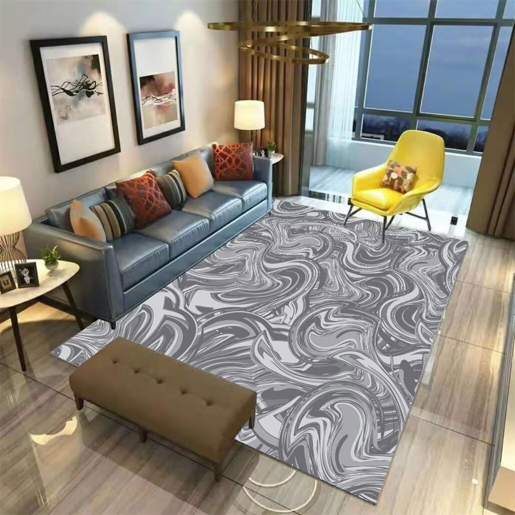 Tapis de Restaurant et Salon Gris 300x400CM pour Créer une Ambiance Chaleureuse